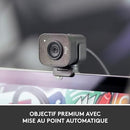 Logitech StreamCam, Live Streaming Webcam, Full 1080p HD 60fps Vertical Video, Smart auto Focus and Exposure, Dual Camera-Mount Versatility, with USB-C, for YouTube, Gaming Twitch, PC/Mac - Black