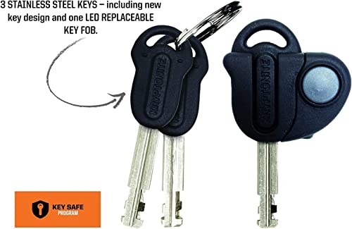 Kryptonite Evolution Standard Bike U-Lock, Heavy Duty Anti-Theft Bicycle U Lock, 14mm Shackle with Mounting Bracket and Keys, High Security Lock for Bicycles Scooters