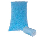 Molblly Bean Bag Filler Foam 10lbs Blue Premium Shredded Memory Foam Filling for Pillow Dog Beds Chairs Cushions and Arts Crafts, Added Gel Particles， Soft and Great for Stuffing