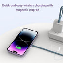 DEEN Wireless Charger Fast Wireless Charging pad for iPhone Charger-Strong Magnetic Connection 15W Fast Wireless Charger,Qi Certified iPhone Charger for iPhone 15/14/13/12/11/8/X/XS Pro MAX, Samsung