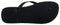 havaianas Unisex's Brasil Flip Flops, Black, 2 US