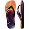 Havaianas Unisex's Top Marvel Flip-Flop, Black Pink Electric, 10 US