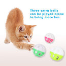 UPSKY Cat Toy Roller 3-Level Turntable Cat Toys Balls with Six Colorful Balls Interactive Kitten Fun Mental Physical Exercise Puzzle Kitten Toys.