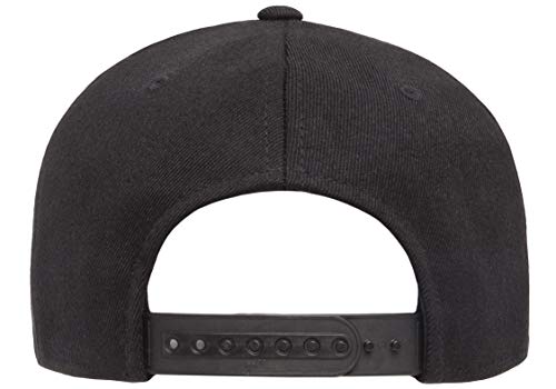 Flexfit Men's One Size 110 Classic Snapback, Black, One Size