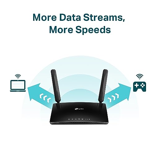 TP-Link 4G+ Cat6 Router w/ B5 and B28 Supported - Wireless Dual Band AC1200, 4G/3G Network SIM Slot Unlocked, No Configuration Required, OneMesh Supported (Archer MR600) AU Version