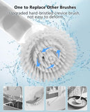 BCJJ Electric Spin Scrubber,Cordless Cleaning Brush,Shower Scrubber with 9 Replaceable Brush Heads, Power Scrubber 3 Adjustable Speeds, Spin Brush with Long Handle for Cleaning Bathroom Floor Tile Tub