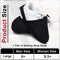 Zhanmai Bowling Shoe Slider 2 Pack Bowling Shoe Cover with Elastic Band Adjustable Bowling Accessories for Men Women Bowler Playing Ball Dancing, L (Black), Black, Large