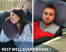 TREKOLOGY Camping Pillow Aluft Pro, Large Inflatable Camping Pillows for Sleeping, Travel Beach Pillow Inflatable Pillow Inflatable Cushion Blow Up Pillow for Camping Pillows Compact Inflatable Pillow