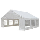 Wallaroo 6x6 White Gazebo Party Wedding Tent Event Marquee Outdoor Canopy Shade