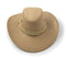 UltraKey Cowboy Hat, Sun Hat Faux Felt Leather Suede Travel Cap Western Hat Outdoor Sun Protect Beige