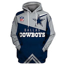 Hoodies NFL Rugby Pullover Cowboys Jersey 3D Colorful Fashion Print Men Long Sleeve,5XL