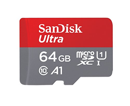 Sandisk 64GB Ultra MicroSDHC UHS-I Memory Card