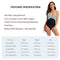 YNIQUE Women's One Piece Swimsuits Color Block Bathing Suits Tummy Control Criss Cross Front Swimwear
