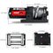 X-Bull 12V 3000LBS/1360kg Electric ATV Winch 2 Remote Wireles Control Steel Cable Boat ATV Kit…