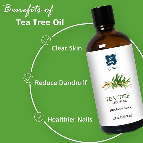 Tea Tree Essential Oil for Skin Hair Diffuser- 100ml