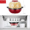 Popcorn Machine, 2 in 1 Popcorn Popper maker, 6 Quart/24 Cup, Nonstick Plate, 850W Electric Stirring with Quick-Heat Technology, Cool Touch Handles, Thicken Transparent Cover, Dishwasher Safe