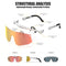 Snowledge Polarized Cycling Glasses with Adjustable Frame Sports Sunglasses for Men Women