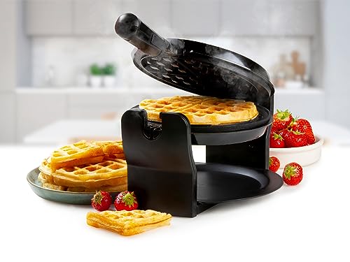 Domo DO9223W Waffle Maker, Black