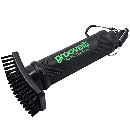 Grooveit Golf- Cleaning Brush, Black