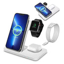 Wireless Charger 3 in 1 Wireless Charging Station Compatible with Apple Watch/iPhone/Airpod,iPhone 14,13,12,11,15(Pro, Pro Max)/XS/XR/X/8(Plus)/Galaxy S Note Z,iWatch 9/8/7/6/SE/5/4/3/2,AirPod3/Pro