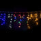 Jingle Jollys Christmas Lights Multi Colour LED Icicle Light, Outdoor Decorations, 20m Long 800 Bulbs Water Resistant for Home Indoor Wedding Party Festival Decor
