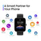Amazfit Bip 3 Smart Watch for Android iPhone, Health Fitness Tracker with 1.69" Large Display,14-Day Battery Life, 60+ Sports Modes, Blood Oxygen Heart Rate Monitor, 5 ATM Water-resistant (Black)