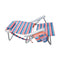 Hurley Deluxe Backpack Beach Chair, One Size, Sherbet
