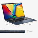 ASUS VivoBook 15 Business Laptop, 15.6” FHD Touch Display, 12th Gen Intel Core i7-1255U, 16GB RAM, 1TB PCIe SSD, Backlit KB, Keypad, Webcam, WiFi 6, USB-C, PDG HDMI Cable, US Version KB, Win 11 Pro