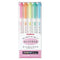 Zebra Highlighter Mildliner, 5 Color Set (WKT7-5C)