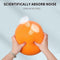 Silent Basketball, 2023 Silent Basketball Dribbling Indoor, The Handleshh Silent Basketball, Hushhandle Silent Foam Basketball, Indoor Training Foam Ball No Noise No Sound Basketball (18CM, Orange)