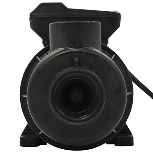 vidaXL Swimming Pool Pump 0.25HP 7500L/h Horsepower Energy Efficient Above Ground Pressure Filter Pools Filtration 220-240V Black