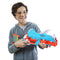 Hasbro NERF DinoSquad - Tricera-Blast Dart Blaster - US Version - TriceraTops Dinosaur Design - Break-Open 3-Dart Loading - 12 Official NERF Darts - Dart Storage - Toys for Kids - F0803 -Ages 8+