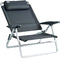 Caribee 5604 Balmoral Reclining Beach Chair Black