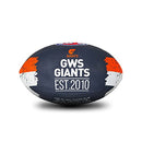 Sherrin AFL GWS Giants Song Football, Size 2