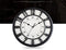 30cm Wall Clock - Quiet and no Ticking, Easy to Read, Suitable for Home, Office, Classroom, School - Battery Powered,Energy Saving - Retro Roman Numerals Style