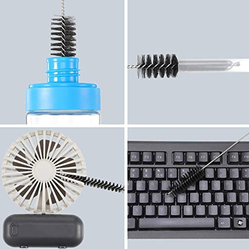 10 Pcs Straw Cleaner Brush,Small Bottle Brush Reusable Straw Cleaning Brush for Bottle Glasses Straw Cleaning