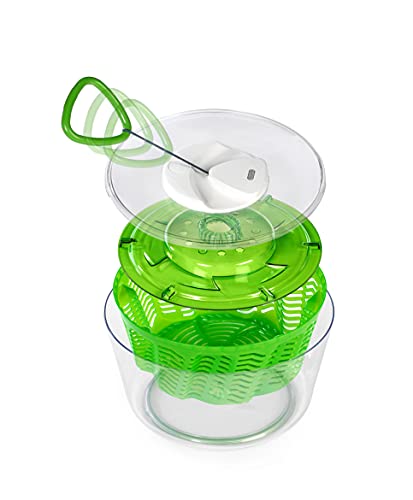 Easy Spin 2 Small Salad Spinner - Green