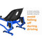 Hoverboard seat attachment, hoverboard go kart for adults & kids, accessories to transform hoverboard into go cart, hover carts for self balancing scooter with off-road tire and shock absorber, blue