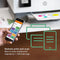 HP OfficeJet All-in-One Printer - Print, Copy, Scan - Up to 18 PPM Print Speed Black (ISO) - Medium, Dark Grey & White - 228G2D