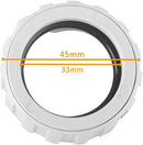 ATIE PoolSupplyTown Pool Cleaner Hose Swivel & Hose Nut Kit for Polaris 360 Pool Cleaner Hose Swivel 9-100-3002 and Hose Nut 9-100-3109 (2 Pack)