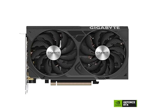 GIGABYTE GeForce RTX 4060 Ti WINDFORCE OC 16G Graphics Card, 2X WINDFORCE Fans, 16GB 128-bit GDDR6, GV-N406TWF2OC-16GD Video Card