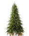 Balsam Hill 4ft Pre-Lit Norwegian Grand Fir Artificial Christmas Tree with LED Candlelight Clear Lights