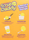 Décor Décor Cook Refillable Oil Sprayer,White & Scrub Daddy Flex Texture Cleaning Sponge, Original Yellow 4 1/8 inches