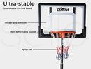 Centra Basketball Hoop Stand Ring Portable 2.1M Adjustable Height Kids Backboard