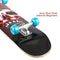Xootz Kids Skateboard, Double Kick Trick Skate Board with Maple Deck, for Boys & Girls, Multiple Designs, 31 inch