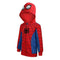 Marvel Boy's Spider-Man Full Zip Fashion Hoodie, Red/Blue, Size 5