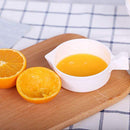Laiaouay Manual Lemon Squeezer, Orange Juice Squeezer, Orange Manual Hand Juicer Lid Rotation Press Anti- Reamer