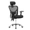 Mesh Office Chair Computer Chair Ergonomic Executive Desk Chair Armchair Breathable Mesh Black for Home Office Conference Meeting Rooms