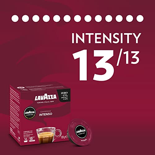 Lavazza A Modo Mio Espresso Intenso Coffee Capsules - 16 Pods