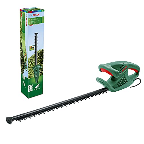 Bosch 450 Watt Corded Electric Garden Hedge Trimmer, 550 mm Blade (EasyHedgeCut 55)